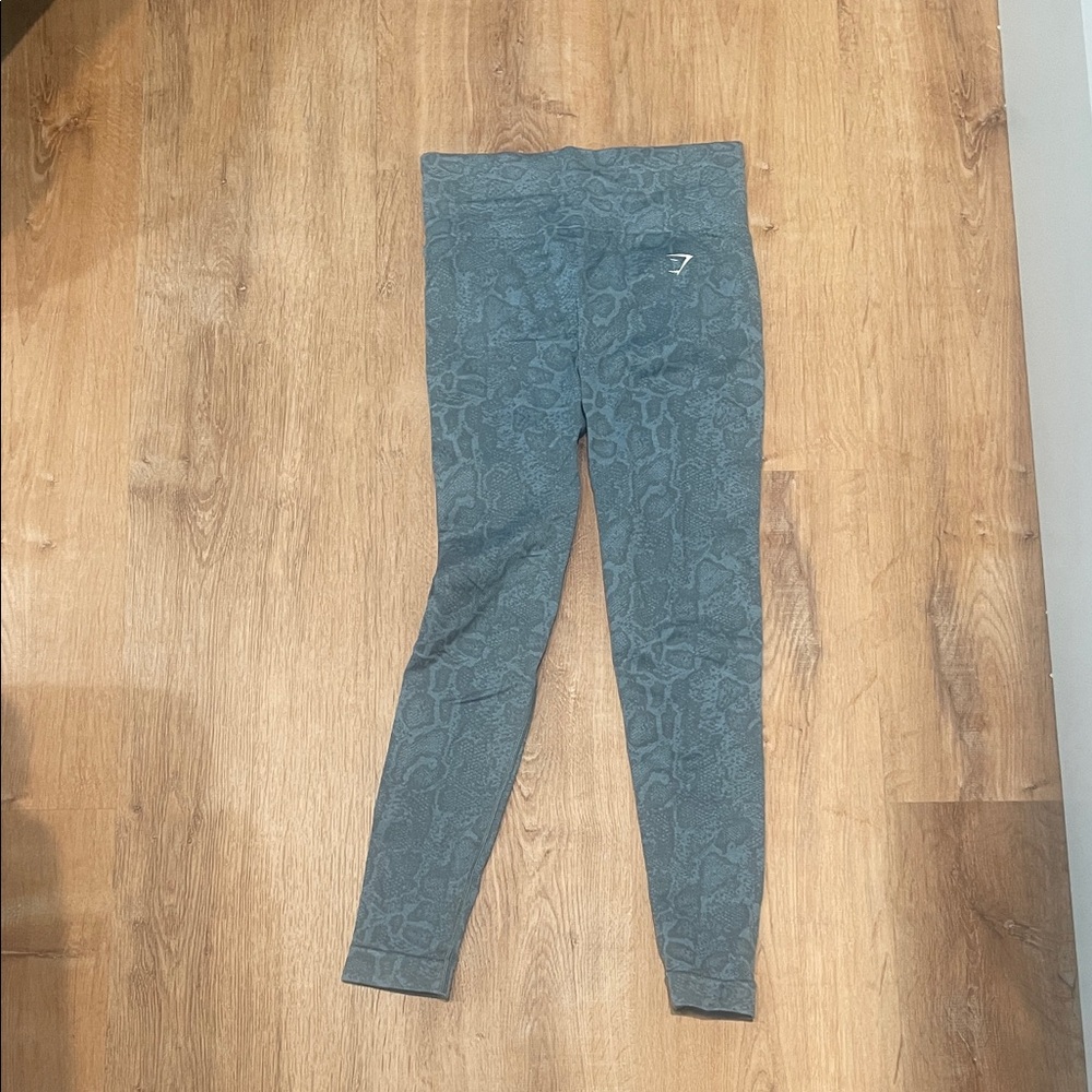 Gymshark Gray Patterned Leggings